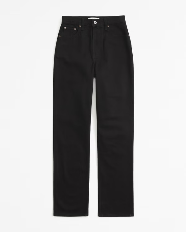 Ultra High Rise 90s Straight Jean | Abercrombie & Fitch (US)