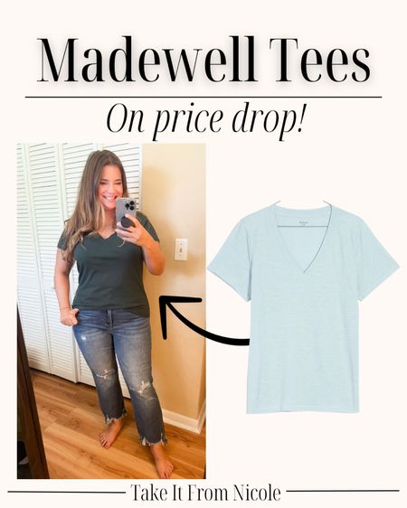 Madewell tees on deal! A few size/color combos on Amazon are under $10. These are my most worn tees. I do size down one

Direct on Madewell also has basic colors on sale with an extra 30% off with code SPRING30 - login for free shipping

#LTKsalealert #LTKfindsunder50 #LTKover40