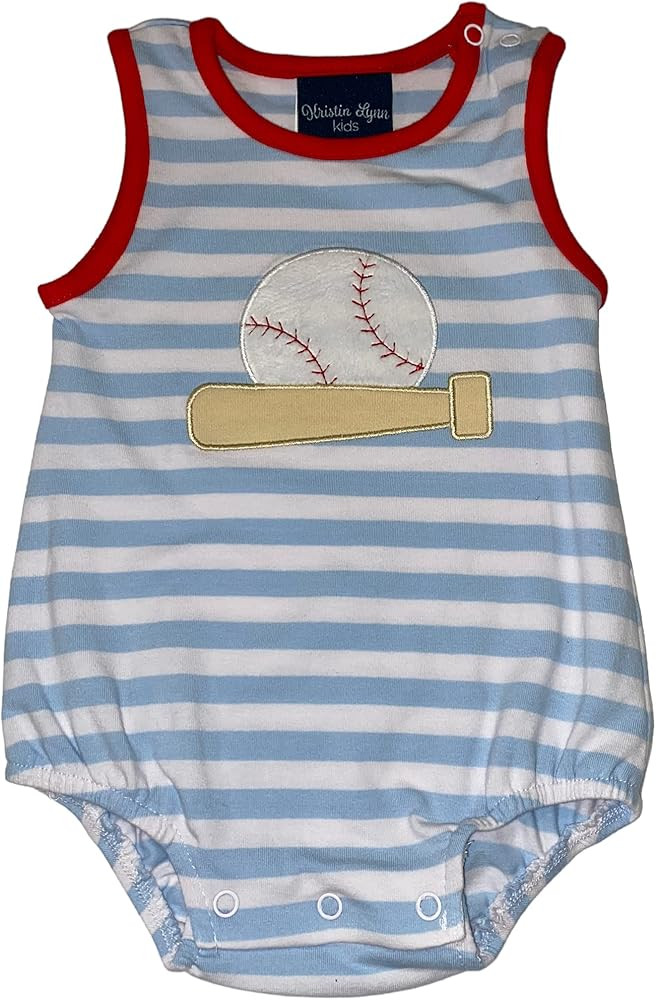 Baby Boy Applique Bubble – Luxury Comfort, 100% Cotton, Boutique Quality | Amazon (US)