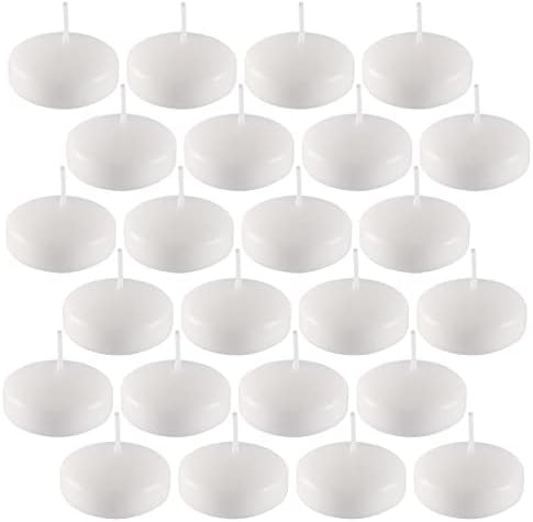 JHENG 2Inch 24 Pack Floating Candles Unscented Discs for Wedding, Pool Party, Holiday & Home Deco... | Amazon (US)