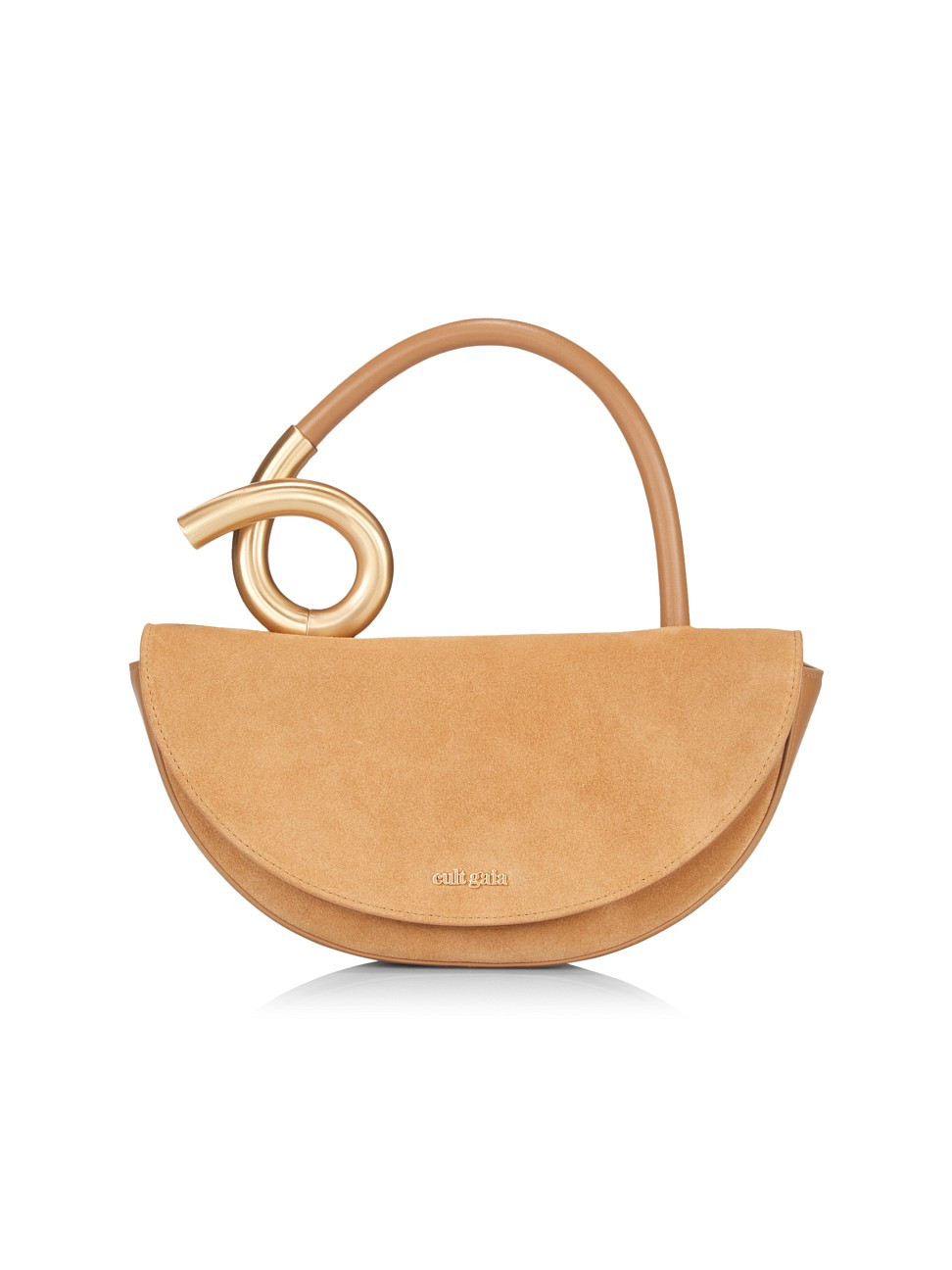 Women's Azariah Suede & Leather Top-Handle Bag - Camel | Saks Fifth Avenue