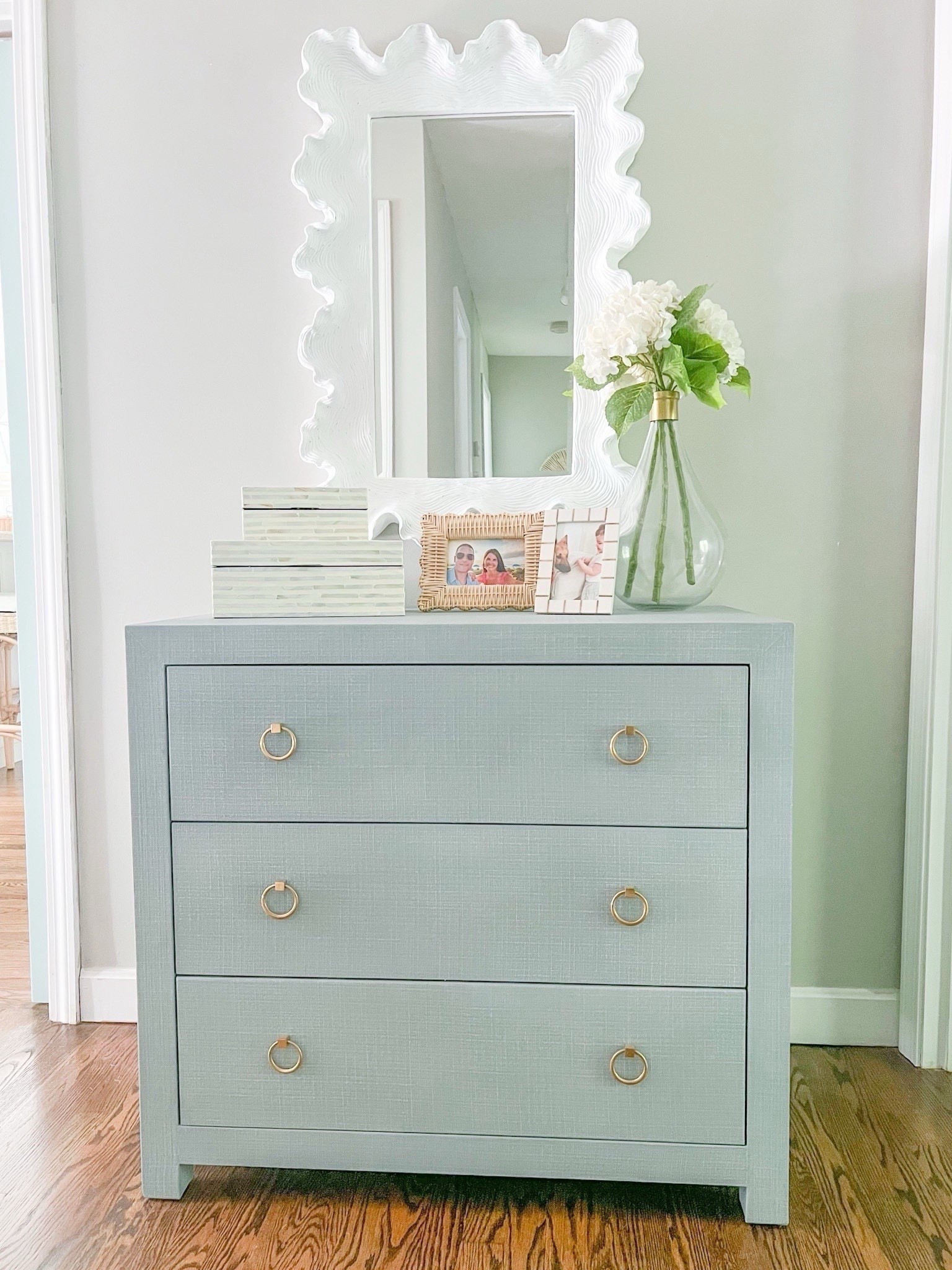 My linen chest and this coral-inspired mirror (a Casually Coastal best seller) are on sale! 
-
coastal decor, beach house decor, beach decor, beach style, coastal home, coastal home decor, coastal decorating, coastal interiors, coastal house decor, beach style, neutral home decor, neutral home, natural home decor, coastal mirrors on sale, vertical mirrors, white mirrors, coral mirrors, ballard designs mirrors, ballard designs sale, real touch hydrangeas, white hydrangeas, decorative boxes, console table decor, coastal blue driftwood chest, blue console table, bedroom furniture, dresser, linen furniture, serena & lily sale, coastal furniture, beach house furniture, blue dresser, entryway table, entryway decor 

#LTKFindsUnder100 #LTKHome #LTKSaleAlert