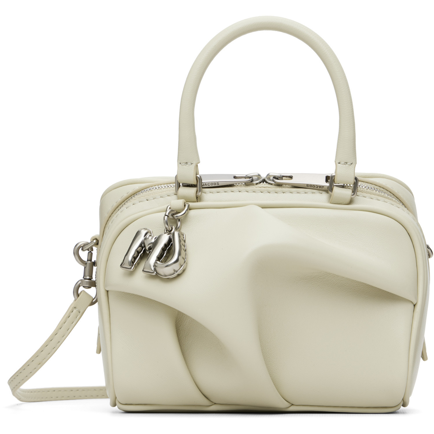 Marc Jacobs Beige 'The Mini Wave' Bag | SSENSE