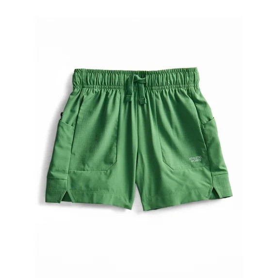 Athletic Works Boys' Ripstop Shorts, Sizes 4-18 & Husky | Walmart (US)