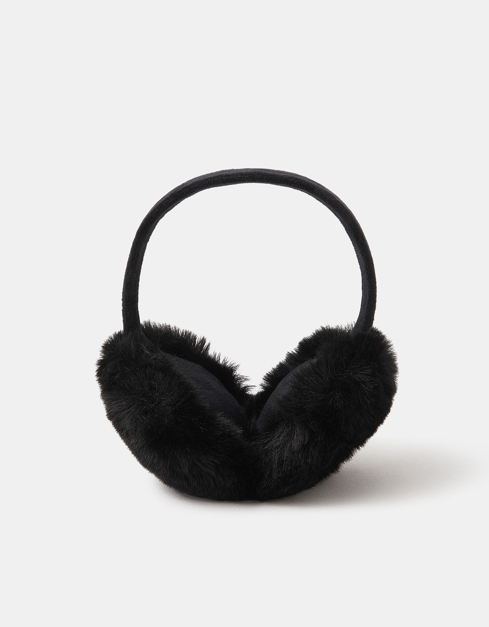 Faux Fur Earmuffs Black | Accessorize (Global)