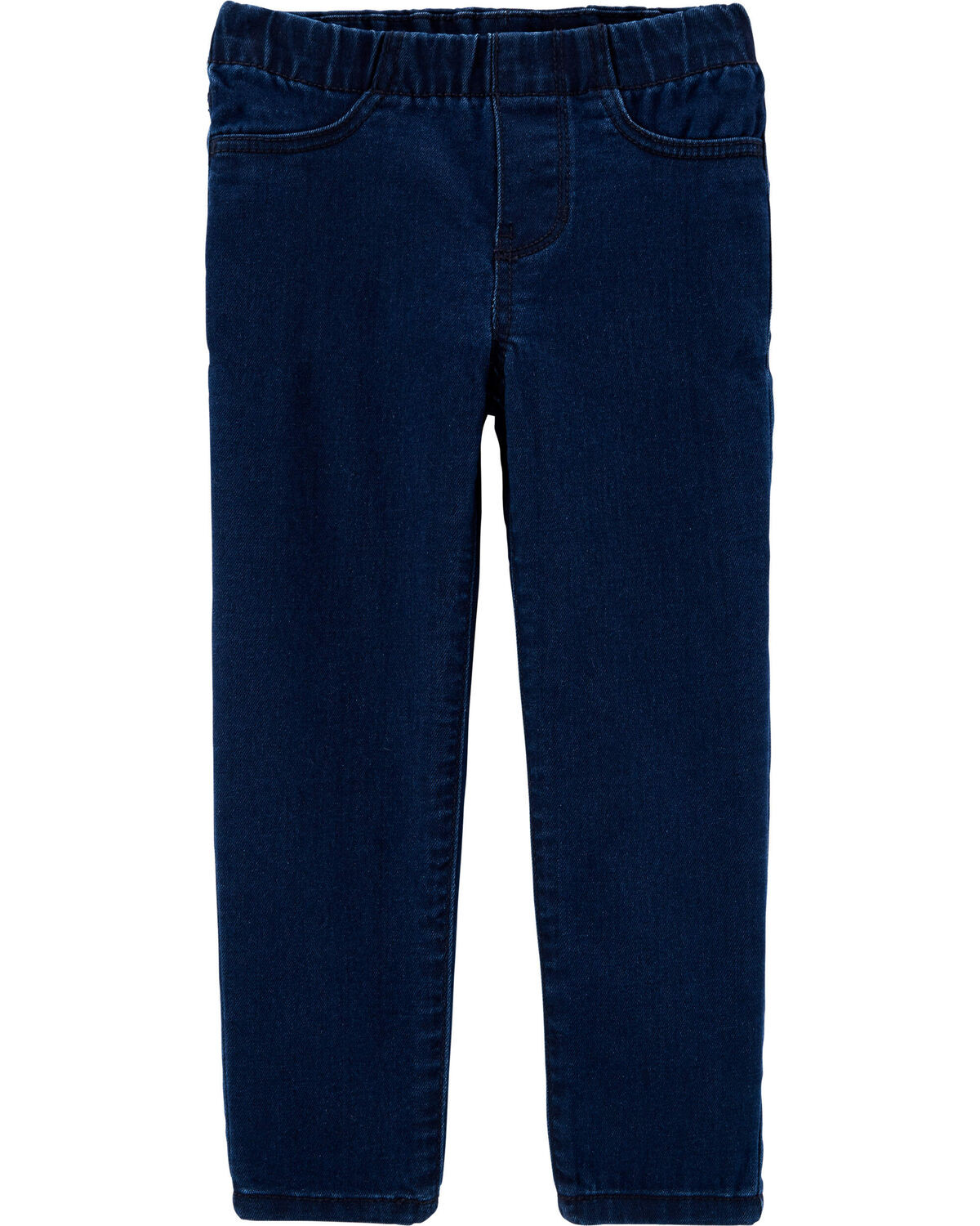 Baby Dark Wash Elastic-Waist Jeggings | Carter's | Carter's