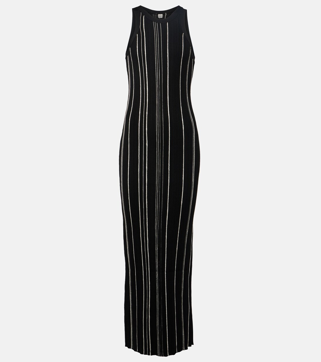 Striped ribbed-knit maxi dress | Mytheresa (US/CA)