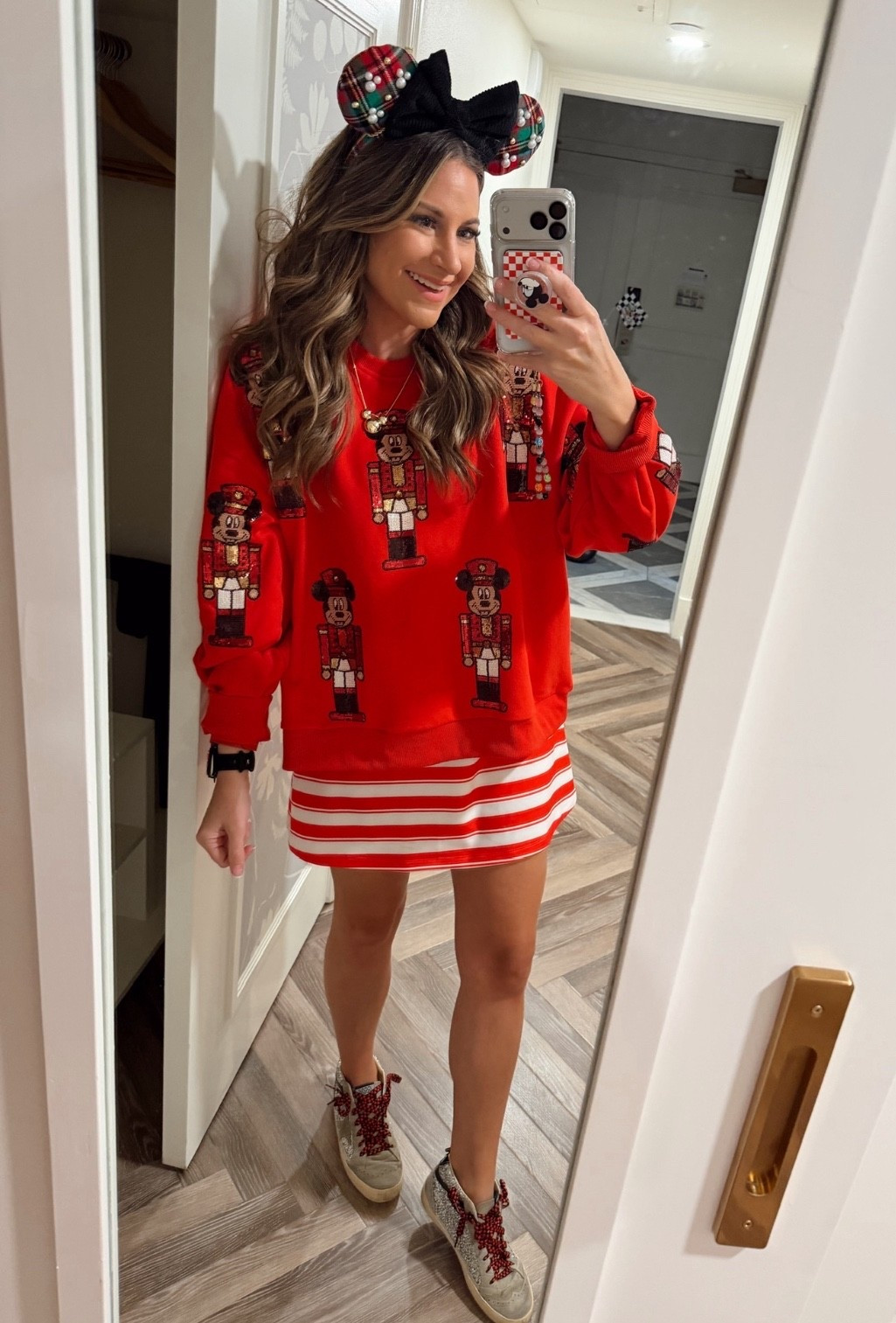 What to wear to Disney World for Christmas! Abercrombie dress and similar sweatshirts linked for you to shop for your holiday Disney trip! 

#LTKHoliday #LTKTravel #LTKStyleTip