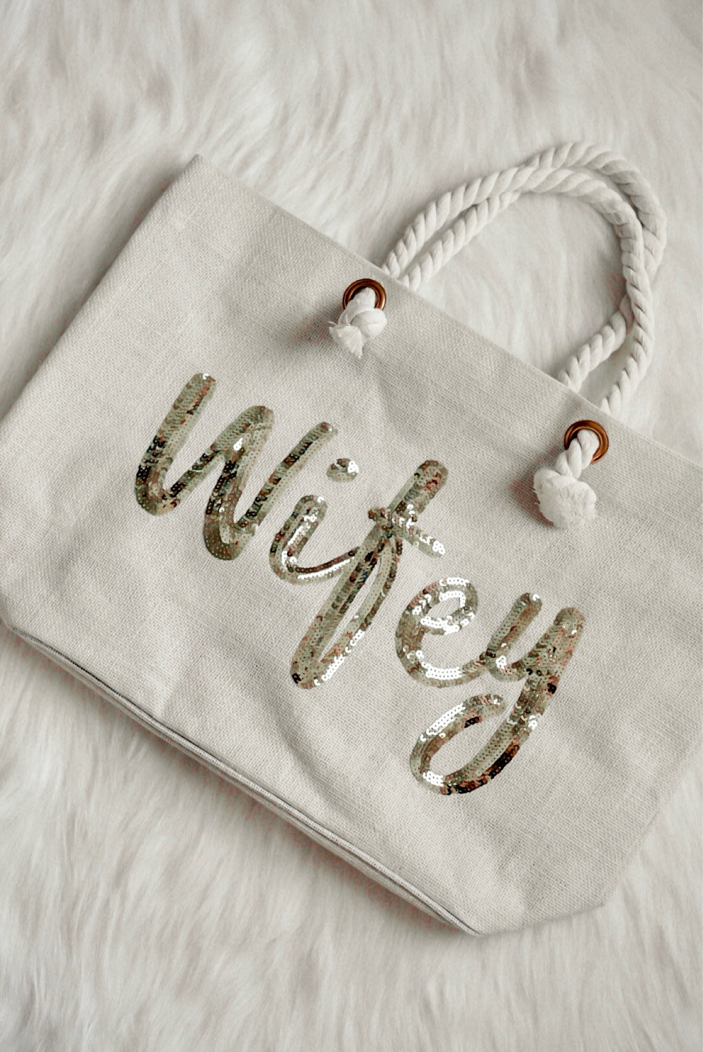 Gift idea for the bride to be // Wifey beach bag tote from Amazon! Bridal shower gift idea 🤍 

Resort wear, bride vacation outfit, bachelorette honeymoon travel gifts for the bride, beach bag tote, bridal gifts, Amazon fashion, engagement gift idea

#LTKTravel #LTKWedding #LTKItBag