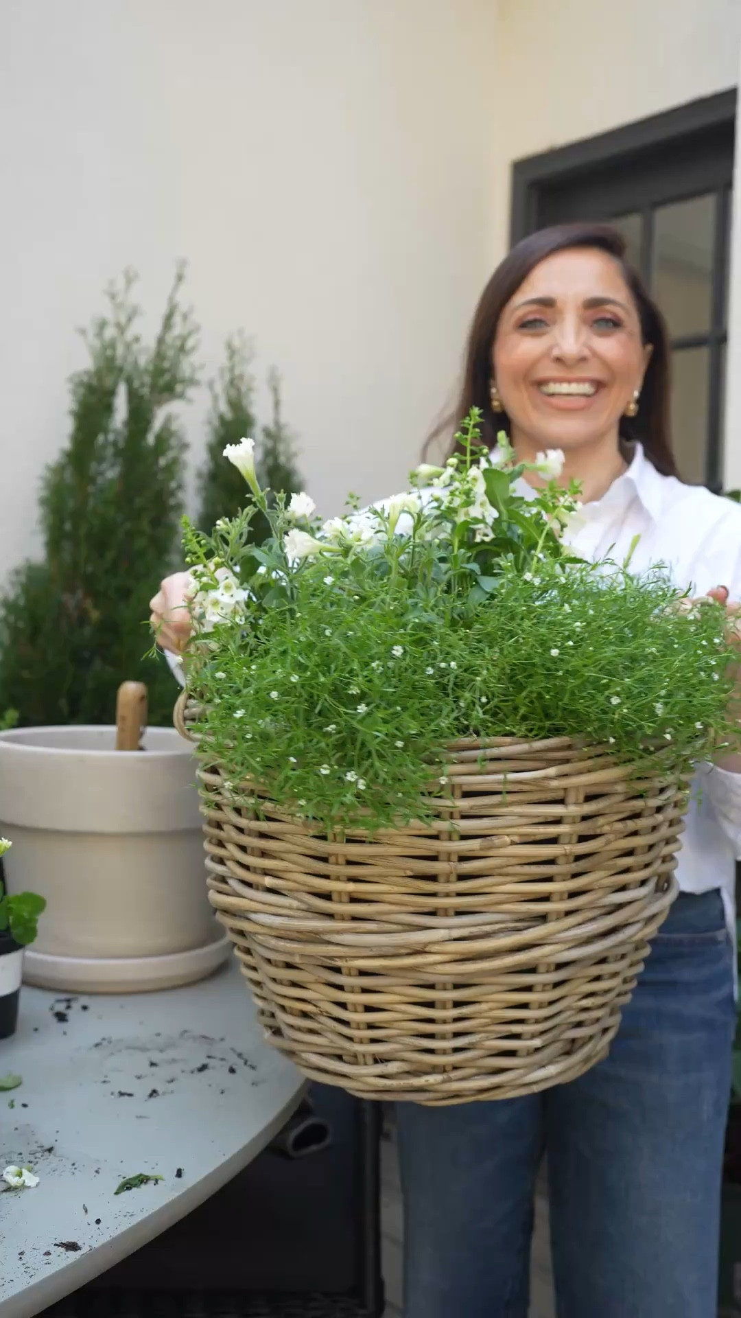 Look at what I found on Wayfair!!!!! I’m in love with these gorgeous basket planters! The baskets come with a planter built in and are perfect for herbs or seasonal flowers!
#ad #wayfair @wayfair #wayfairpartner

#LTKSeasonal #LTKmomlife #LTKHome