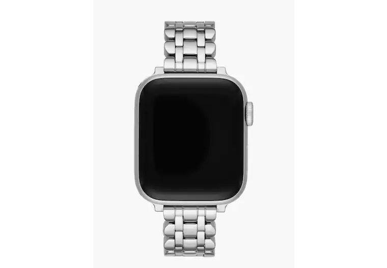 Silver Scallop Link Stainless Steel Bracelet 38/40mm Band For Apple Watch® | Kate Spade (US)