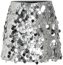 CIDER Sequin Mid Waist Sparkle Skirt Party Club Night Out Mini Skirt for Women Trendy | Amazon (US)