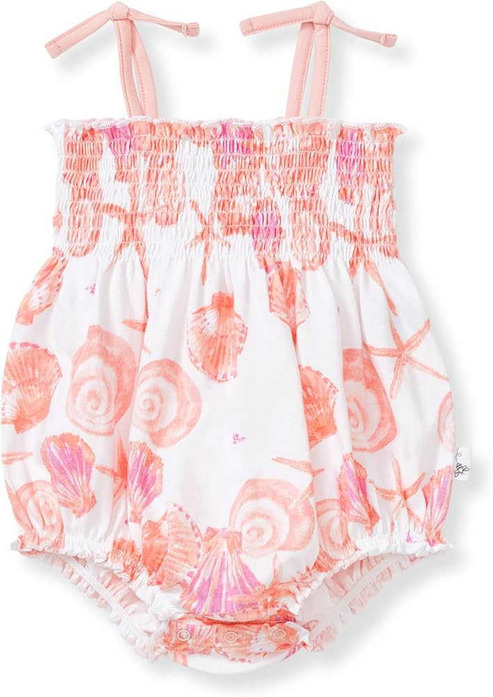 Burt's Bees Baby baby-girls Rompers, Set of 2 Bubbles, One Piece Jumpsuits, 100% Organic Cotton | Amazon (US)