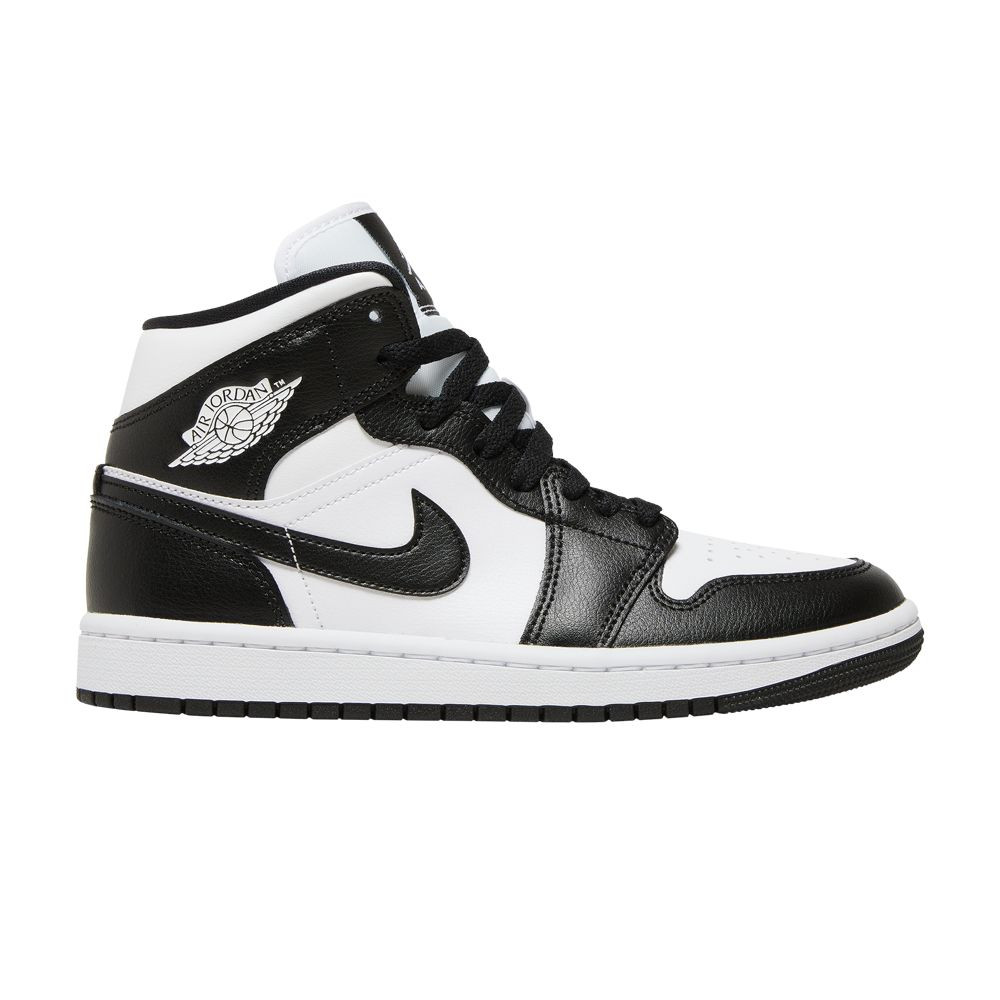 Wmns Air Jordan 1 Mid 'Panda' | Black | Women's Size 13 | GOAT