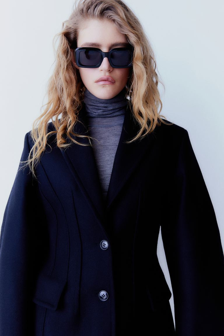 Blazer van wolmix | H&M (DE, AT, CH, NL, FI)