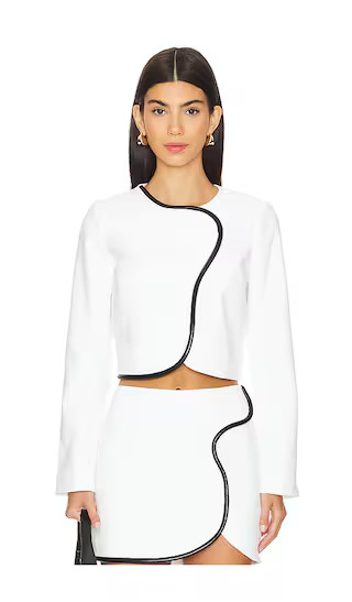 x REVOLVE Andie Jacket in Ivory | Revolve Clothing (Global)