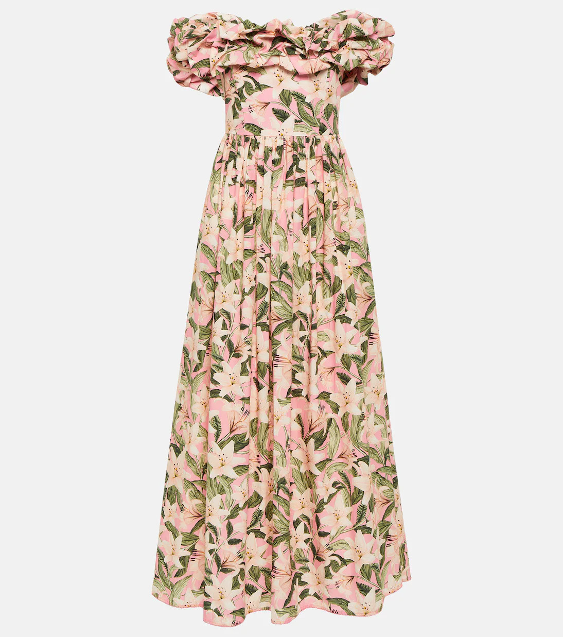 Espliego floral cotton maxi dress | Mytheresa (US/CA)
