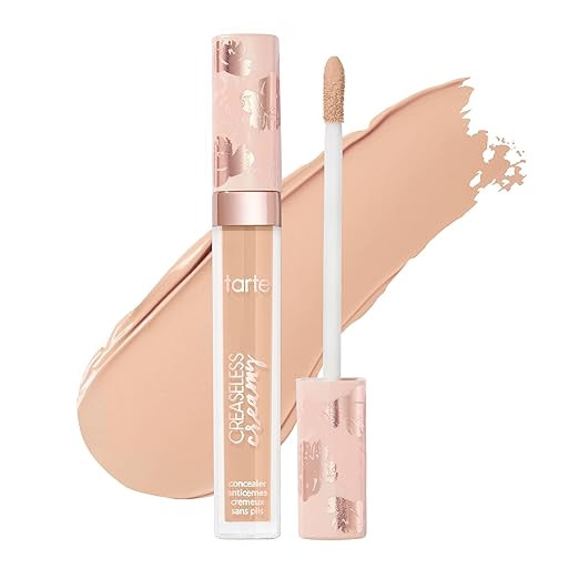 tarte creaseless creamy full-coverage concealer – Waterproof Longwear, Vitamin E Niacinamide & ... | Amazon (US)