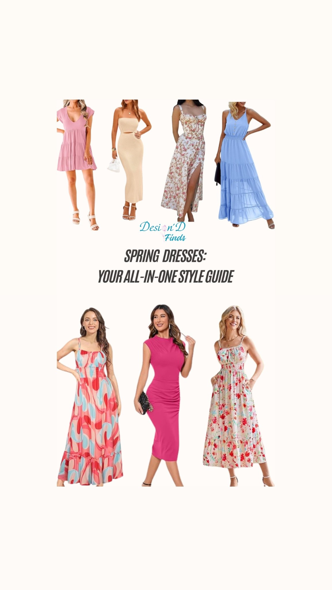 Check out all these gorgeous spring dresses on sale today!

#amazon #spring #dresses #fashion 

#LTKSaleAlert #LTKSeasonal #LTKStyleTip