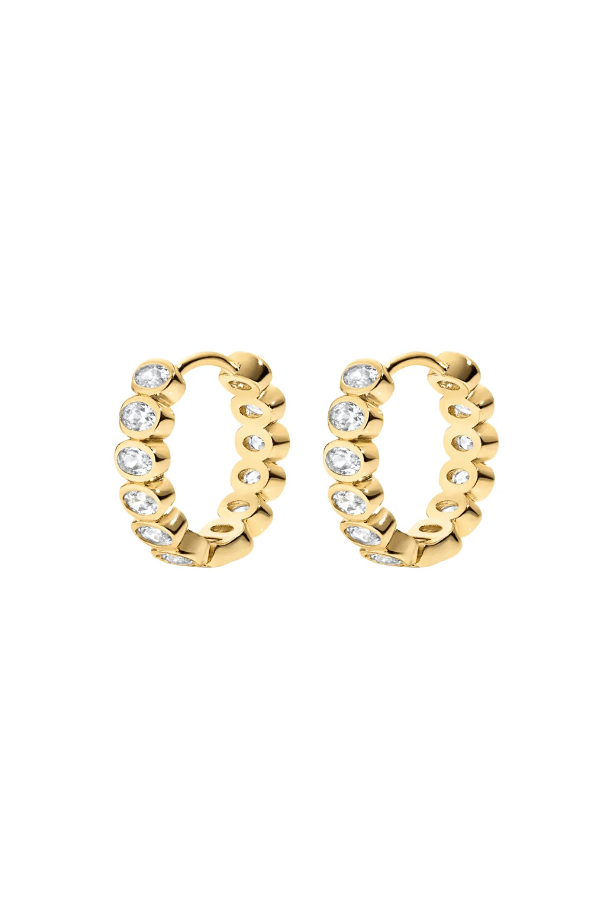 Electric Picks Champagne Hoops | Social Threads