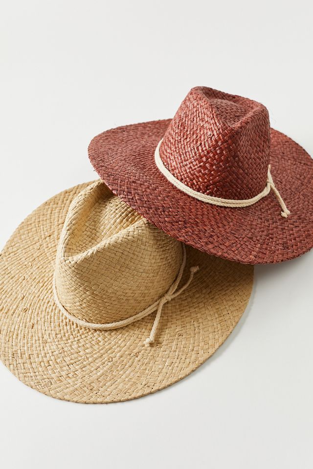 UO Monroe Raffia Rancher Hat | Urban Outfitters (US and RoW)
