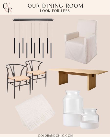 A look for less version of our dining room! Each of these are very similar to what we have and the quality is still amazing. I love the neutral so it’s timeless! 

#LTKstyletip #LTKhome