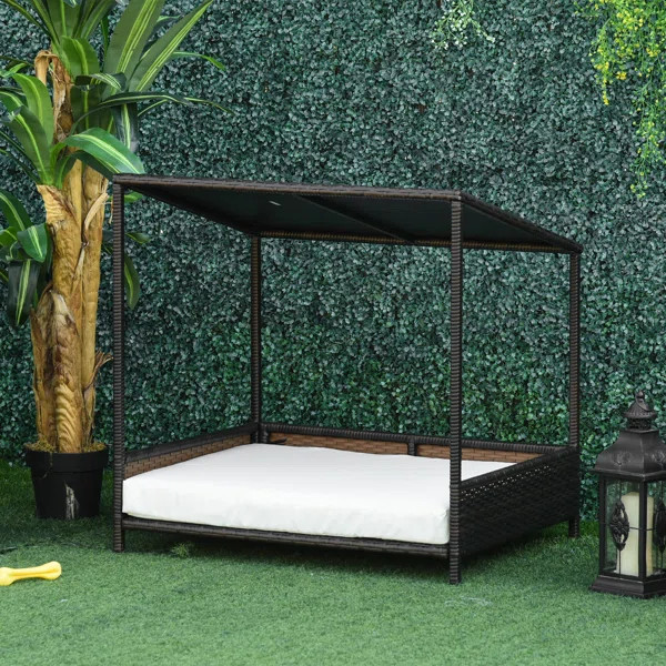 Kirklin Metal Portable Dog House | Wayfair North America