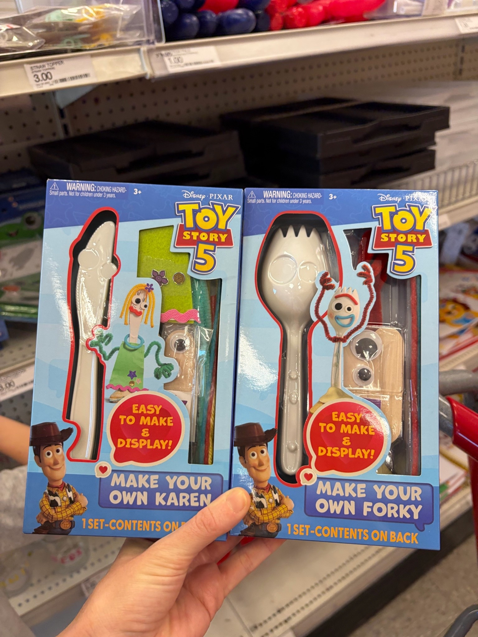 Toy Story Forky and Karen craft set

#LTKmomlife #LTKSeasonal #LTKKids