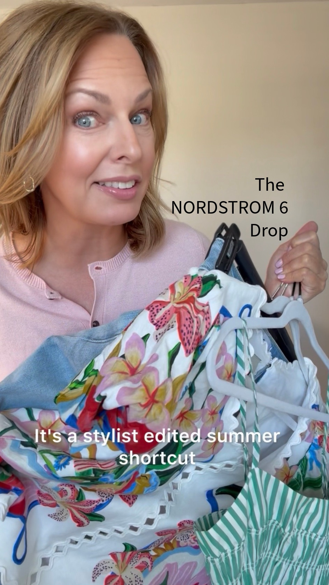5 pro stylists chose 6 Nordstrom pieces that will enhance your summer wardrobe right now! 
This is the Nordstrom6 June Drop! 
If you’re especially busty size up in the dress and in the top. The jeans are stretchy so if between sizes go with the lower size. The skirt is true to size!

#LTKOver40 #LTKootd #LTKPetite