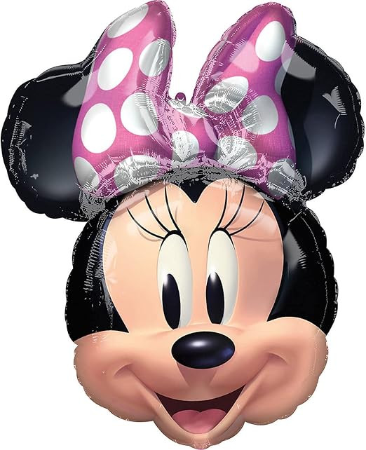 Anagram 26" Minnie Mouse Forever Foil Balloon, Multicolor,40979-01 | Amazon (US)
