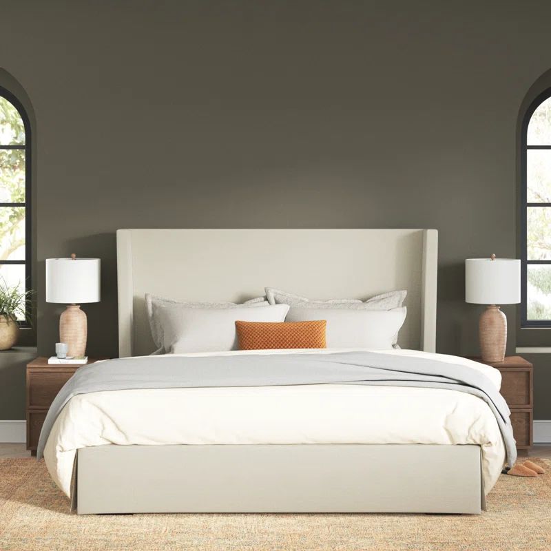 Sofina Upholstered Wingback Bed | Wayfair North America