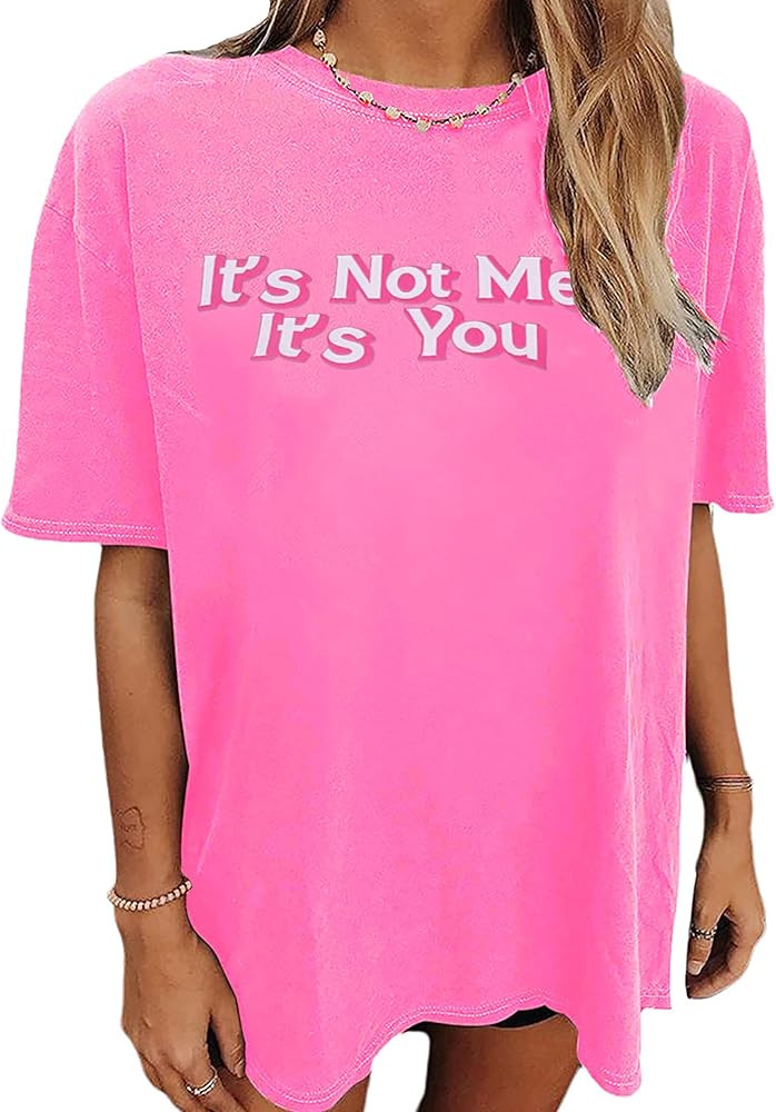 Zoyami Womens Oversized T Shirt Graphic Tee Casual Summer Loose Short Sleeve Top | Amazon (US)
