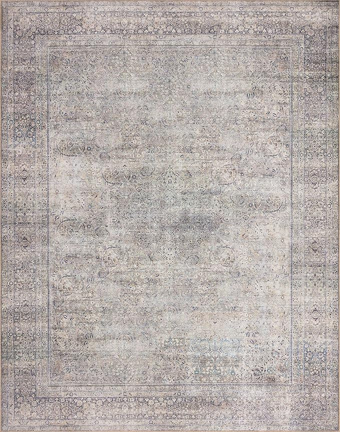Loloi II Wynter WYN-03 Silver Traditional Area 8'-6" x 11'-6" | Amazon (US)