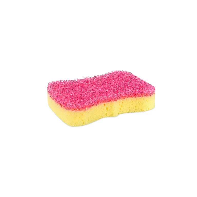 Scrub Daddy Essentials Cleaning Sponge Mommy, Scrubbing Pad, Pink, 1 Count | Walmart (US)