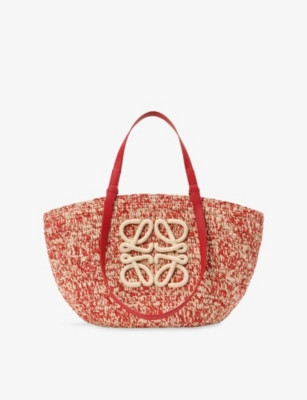 LOEWE - Loewe x Paula's Ibiza Eclipse Medium Raffia Basket Bag | Selfridges.com | Selfridges
