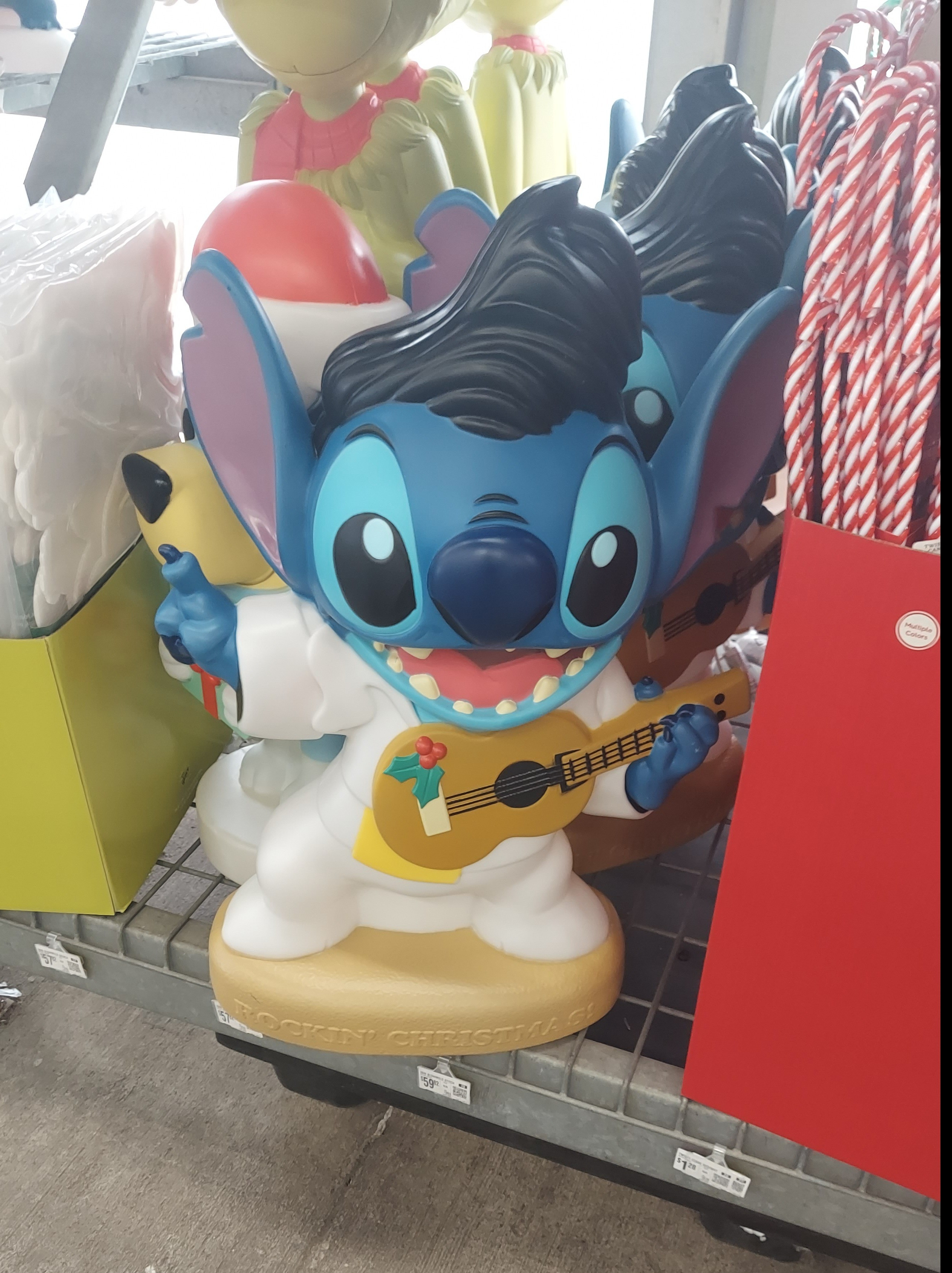 Doesn't everyone need a Christmas Stitch as Elvis blow mold. 

#LTKSeasonal #LTKHome
