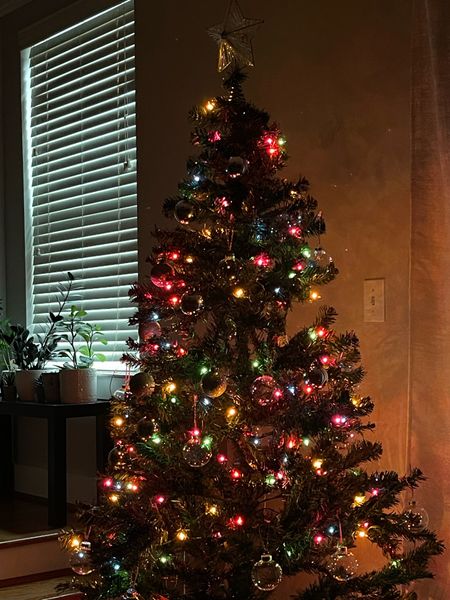 Got the perfect pre lighted Christmas tree on sale for 50% off at Target 🎄 

#LTKunder50 #LTKsalealert #LTKSeasonal