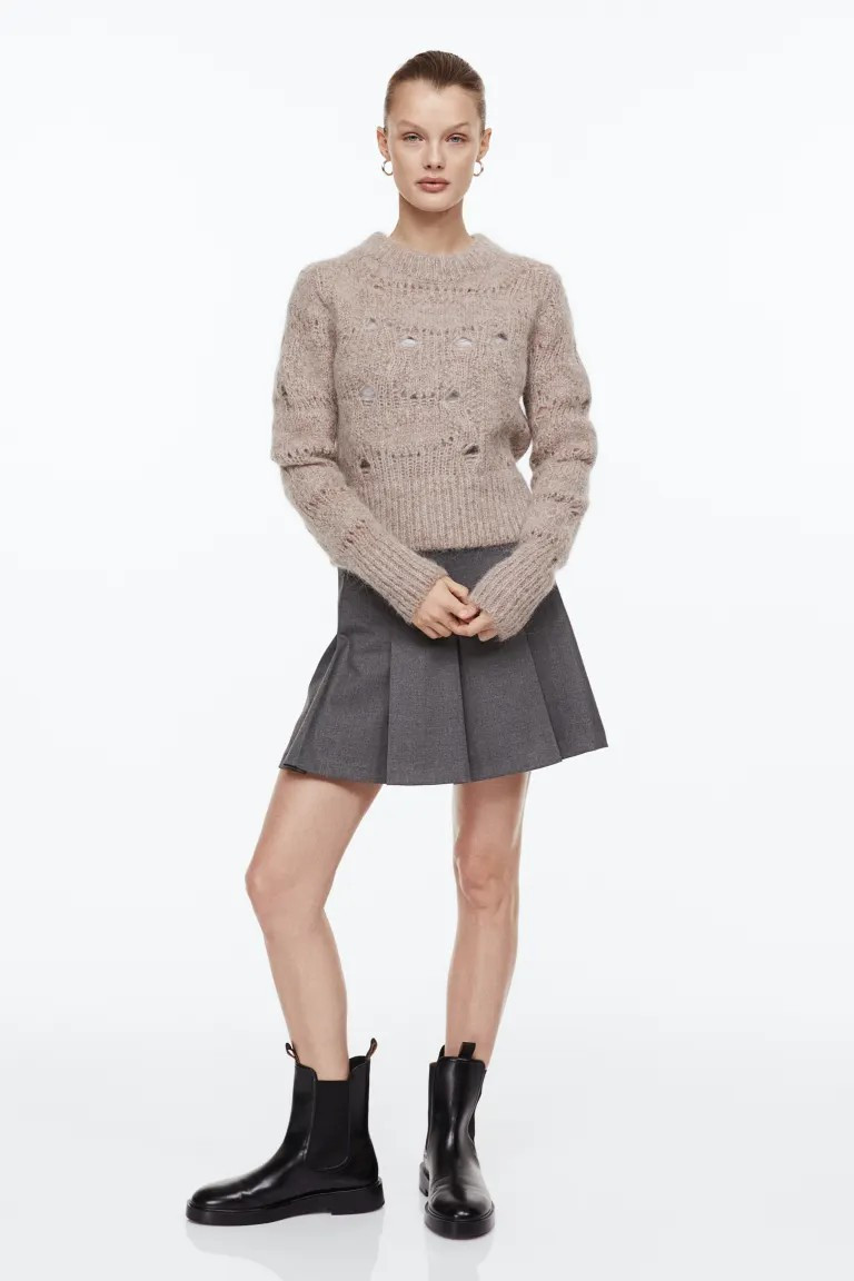 Falda plisada | H&M (FR, IT, ES, PT, BE)