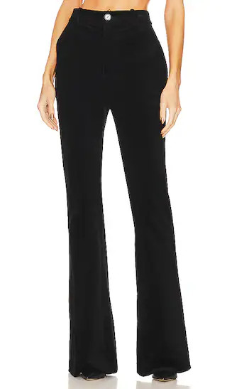 Corduroy Flare Pant in Black | Revolve Clothing (Global)