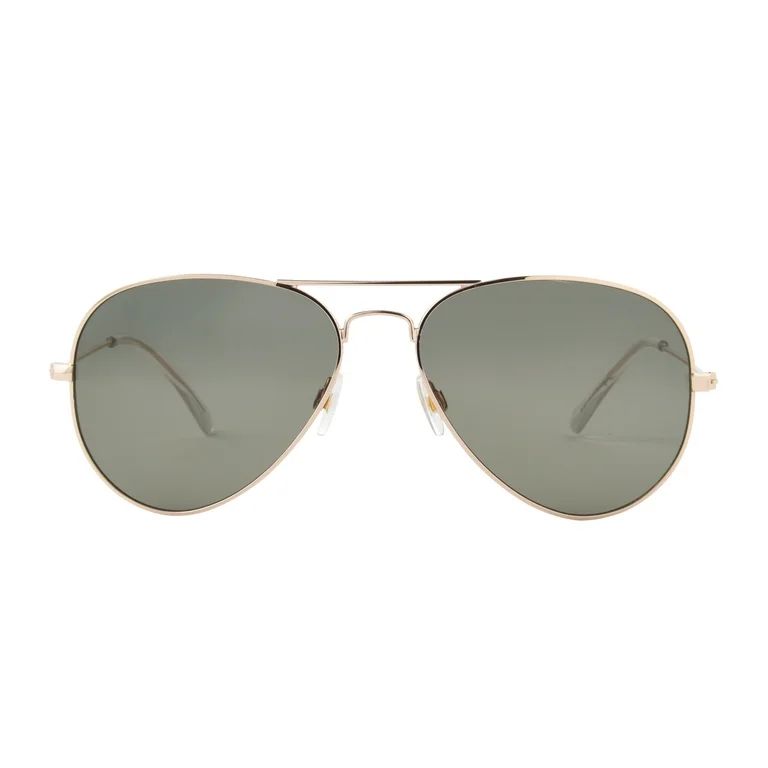Sunsentials by Foster Grant Women's Aviator Sunglasses, Gold | Walmart (US)