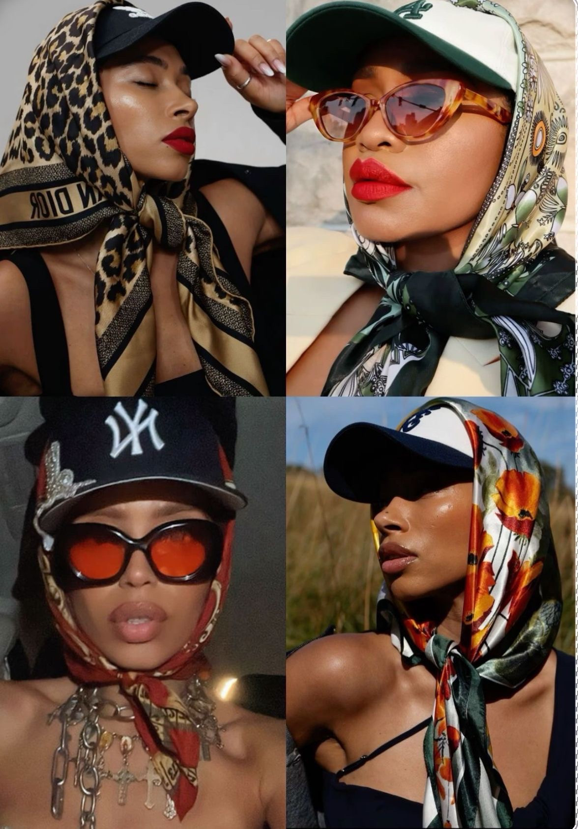 Summer stylish scarf trend 