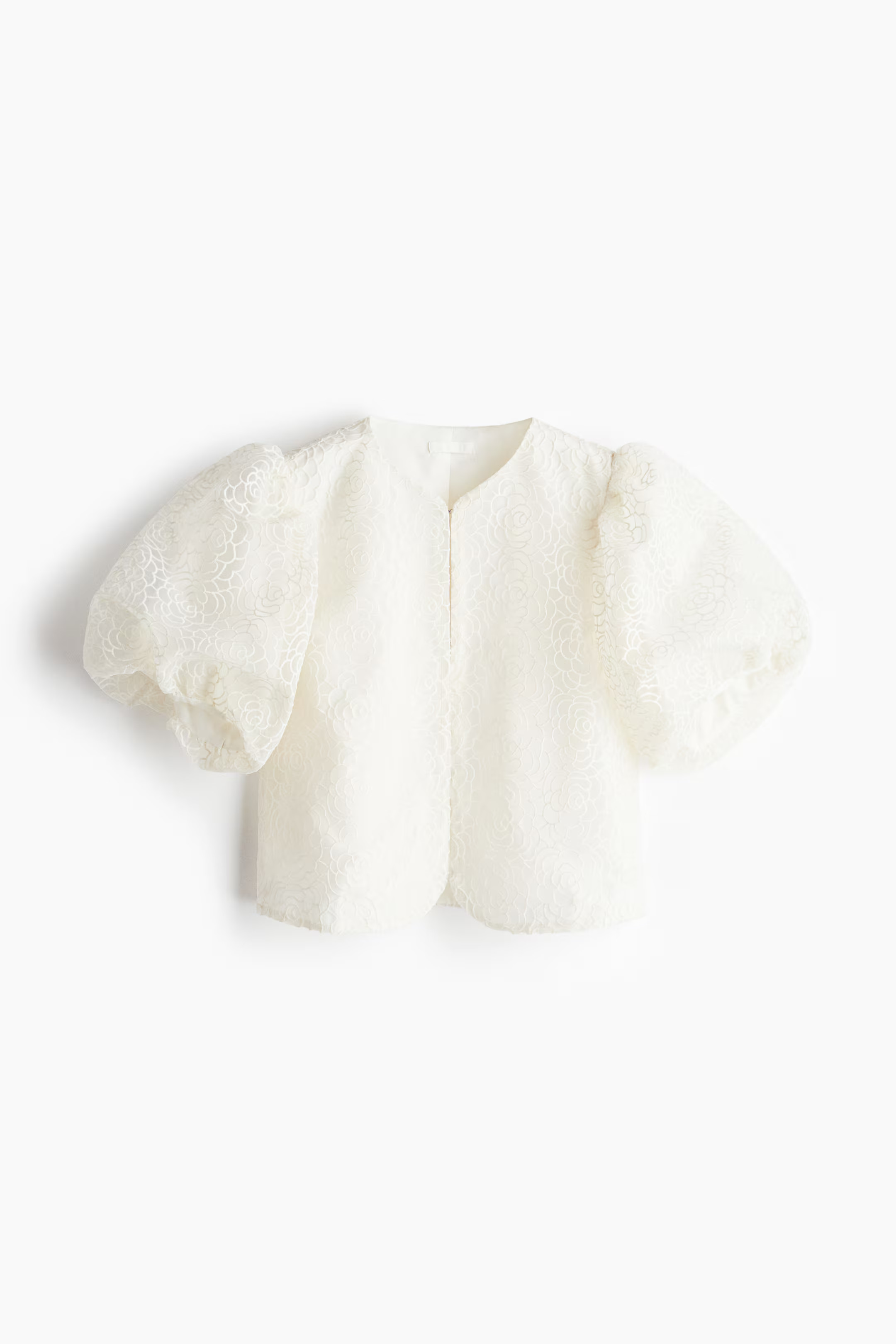 Balloon-sleeved blouse | H&M (UK, MY, IN, SG, PH, TW, HK)