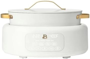 Beautiful by Drew Barrymore 6qt Electric Multi-Cooker, 10-in-1, 7 Preset Functions, White | Amazon (US)