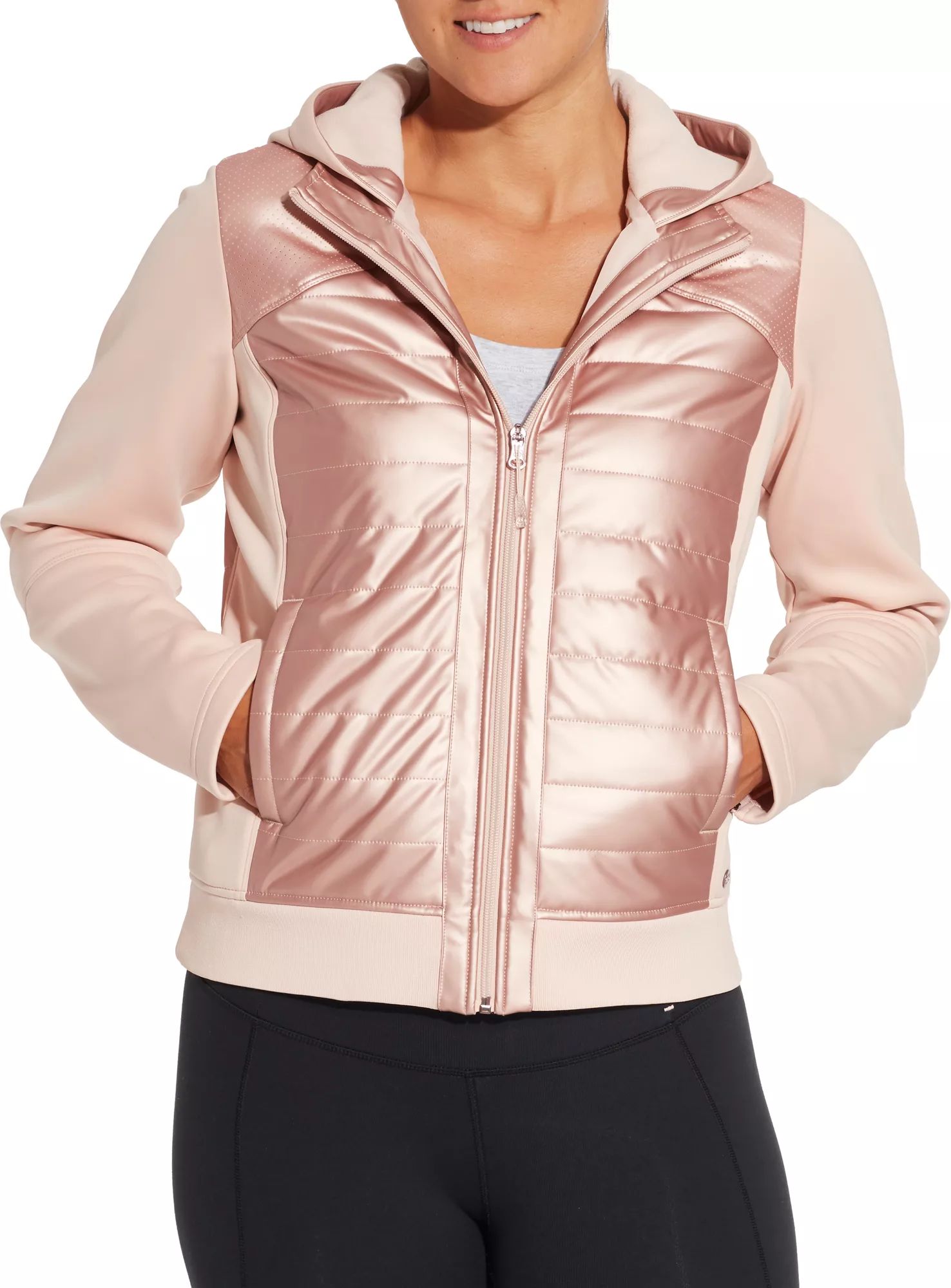Calia by Carrie Underwood Moto Hybrid Jacket, Women's, Size: XS, Cameo Rose | Dick's Sporting Goods