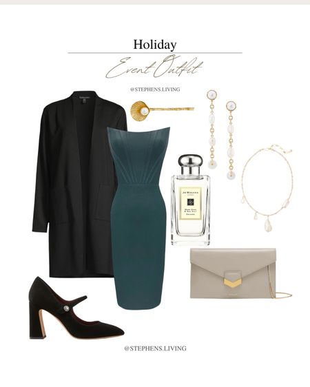 Holiday event outfit that will stun everyone in the room! Shop this look here! 
Christmas party outfit / holiday event outfit / holiday party dress 

#LTKstyletip #LTKSeasonal #LTKHoliday