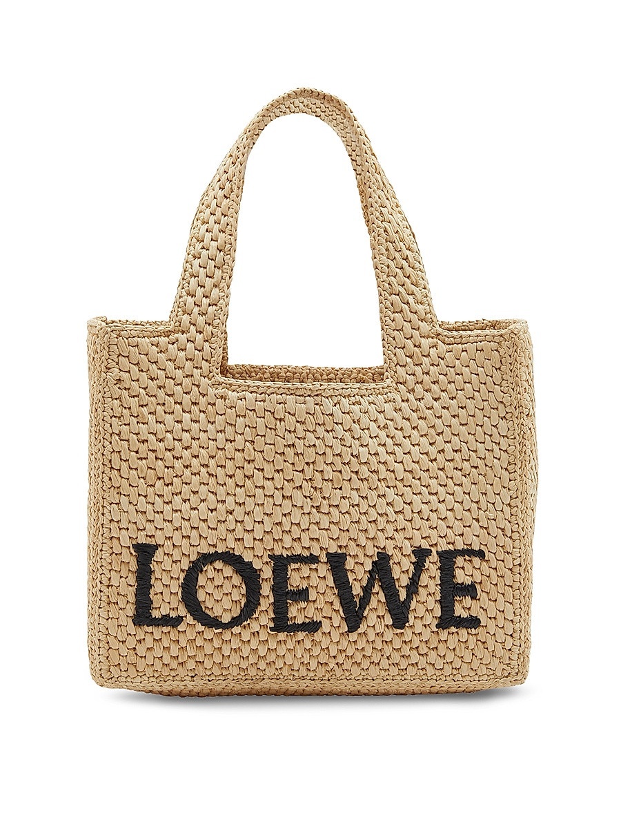 Women's LOEWE x Paula's Ibiza Small Tote Bag - Natural | Saks Fifth Avenue