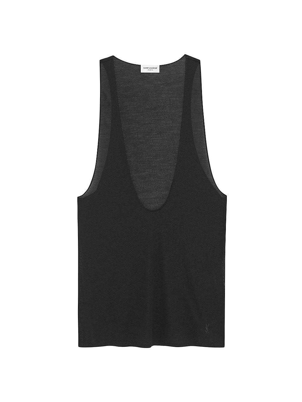 Women's Cassandre Tank Top in Silk Jersey - Black - Size XL | Saks Fifth Avenue