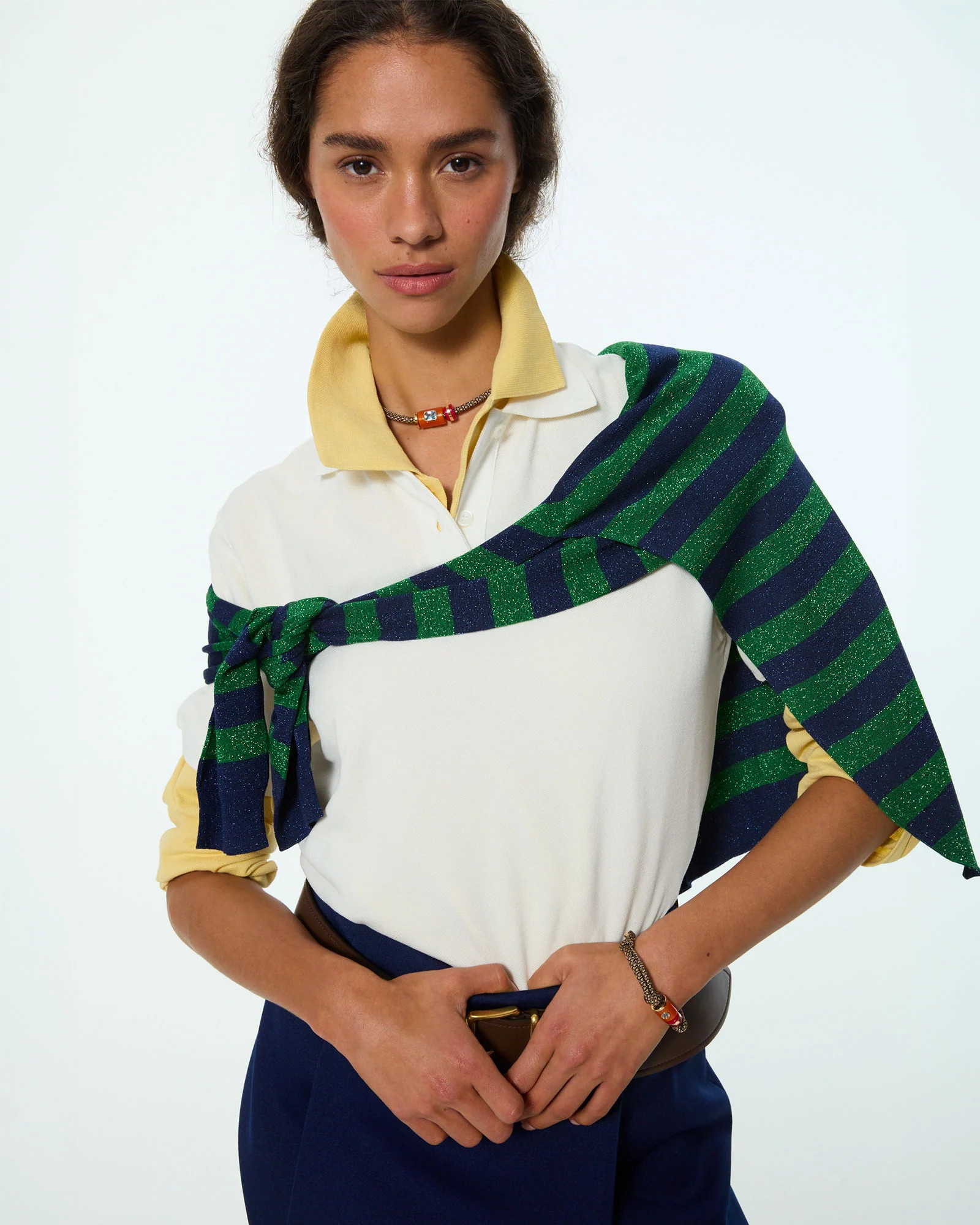 The Cylinder Cord Necklace | Roxanne Assoulin