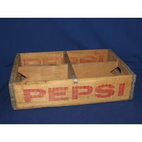 Pepsi Wooden Crate Red Letter 1970S Denver Soda Case Free Shipping | Etsy (US)