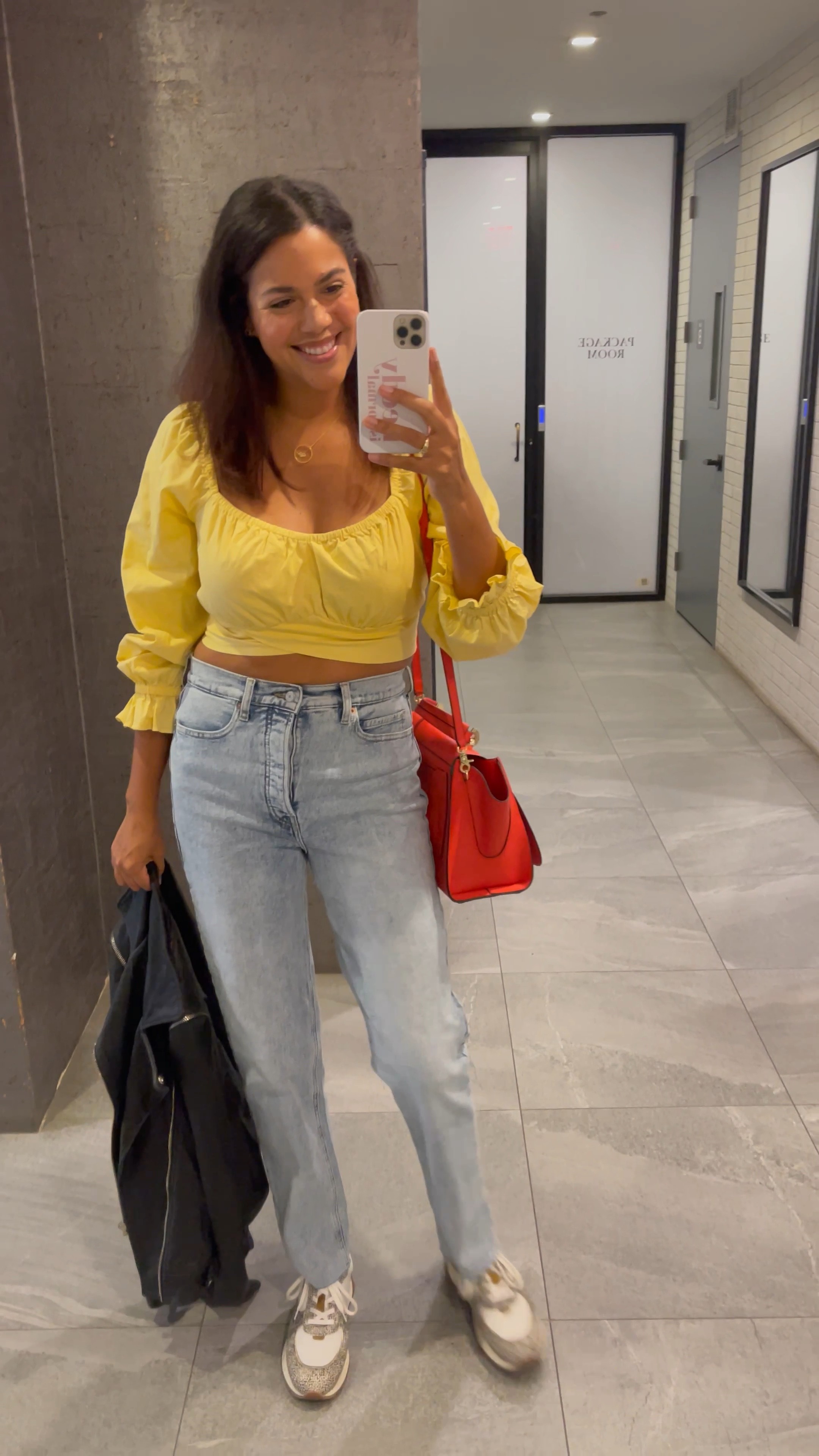 My first date night in straight leg jeans! Loved this crop top paired with a leather jacket. Wearing a large top and jacket and size 8T jeans. 

Use code RTRALIJ for 40% your first two months of rent the runway!

#LTKunder100 #LTKstyletip #LTKSeasonal